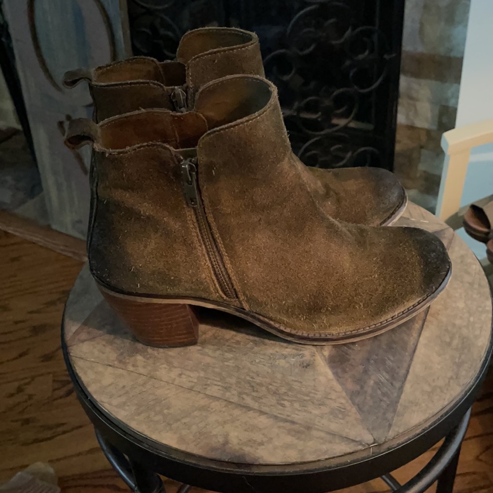 Diba True Java Time Distressed Ankle Booties-9 - image 3